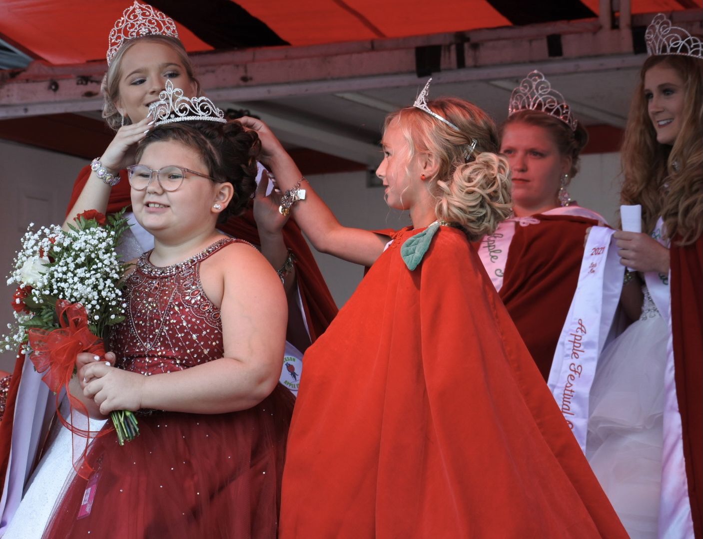 House named Little Miss Apple Festival